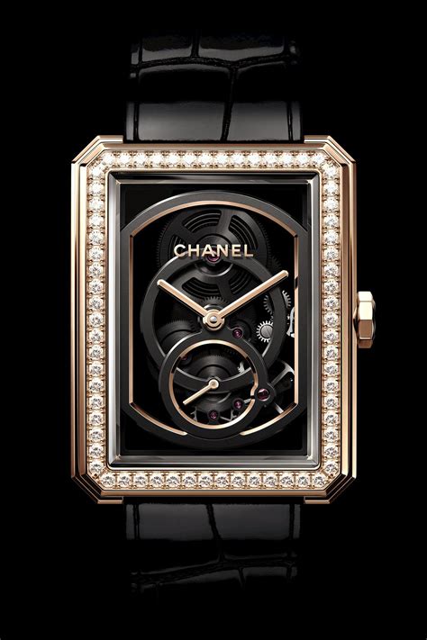 chanel boy friend squelette prezzo|Chanel skeleton watch.